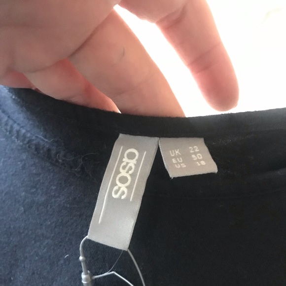 NWOT Black Tank Flowy Plus Size - Picture 4 of 4